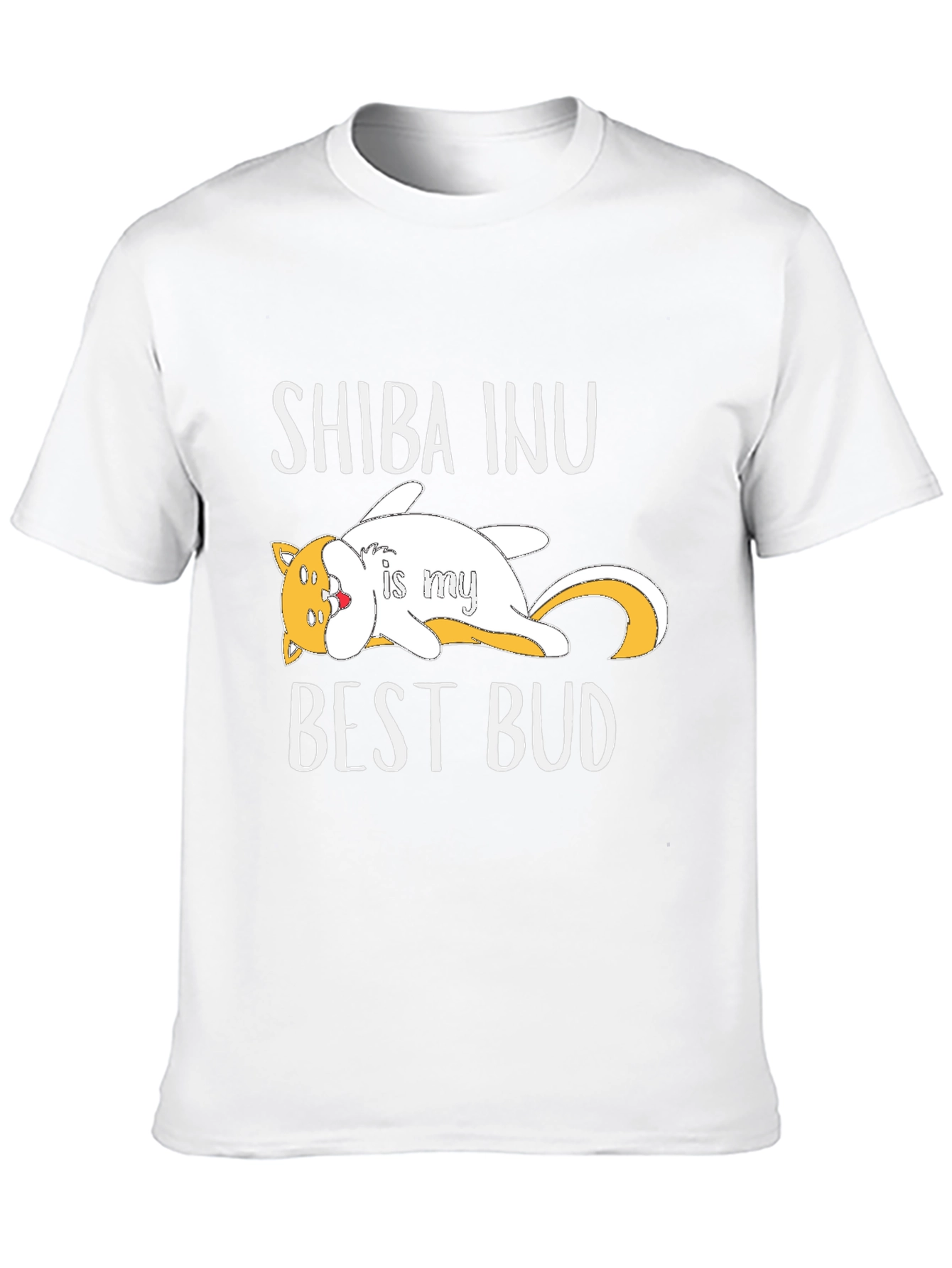 Shiba Inu Best Bud T-Shirt - Unisex Graphic Tee