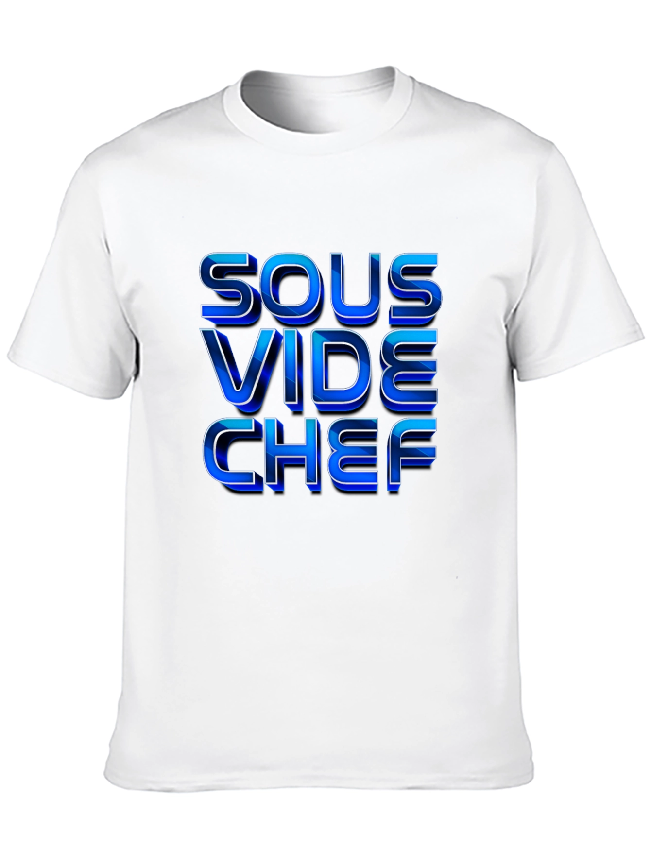 Sous Vide Chef T-Shirt - Premium Black Tee