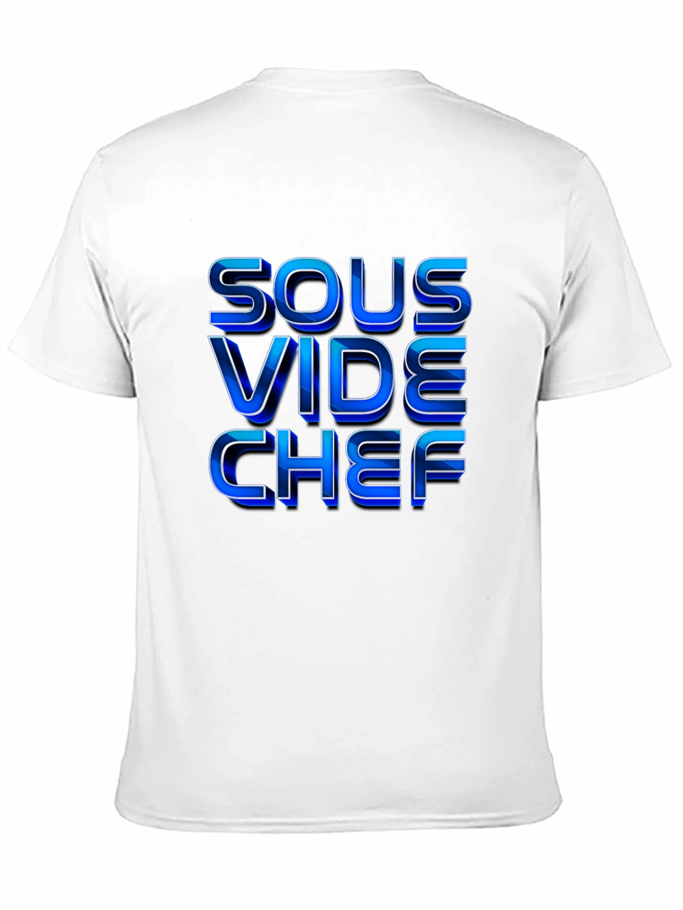 Sous Vide Chef T-Shirt - Premium Black Tee