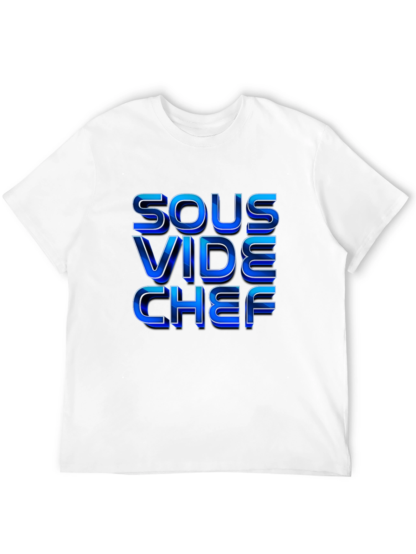 Sous Vide Chef T-Shirt - Premium Black Tee