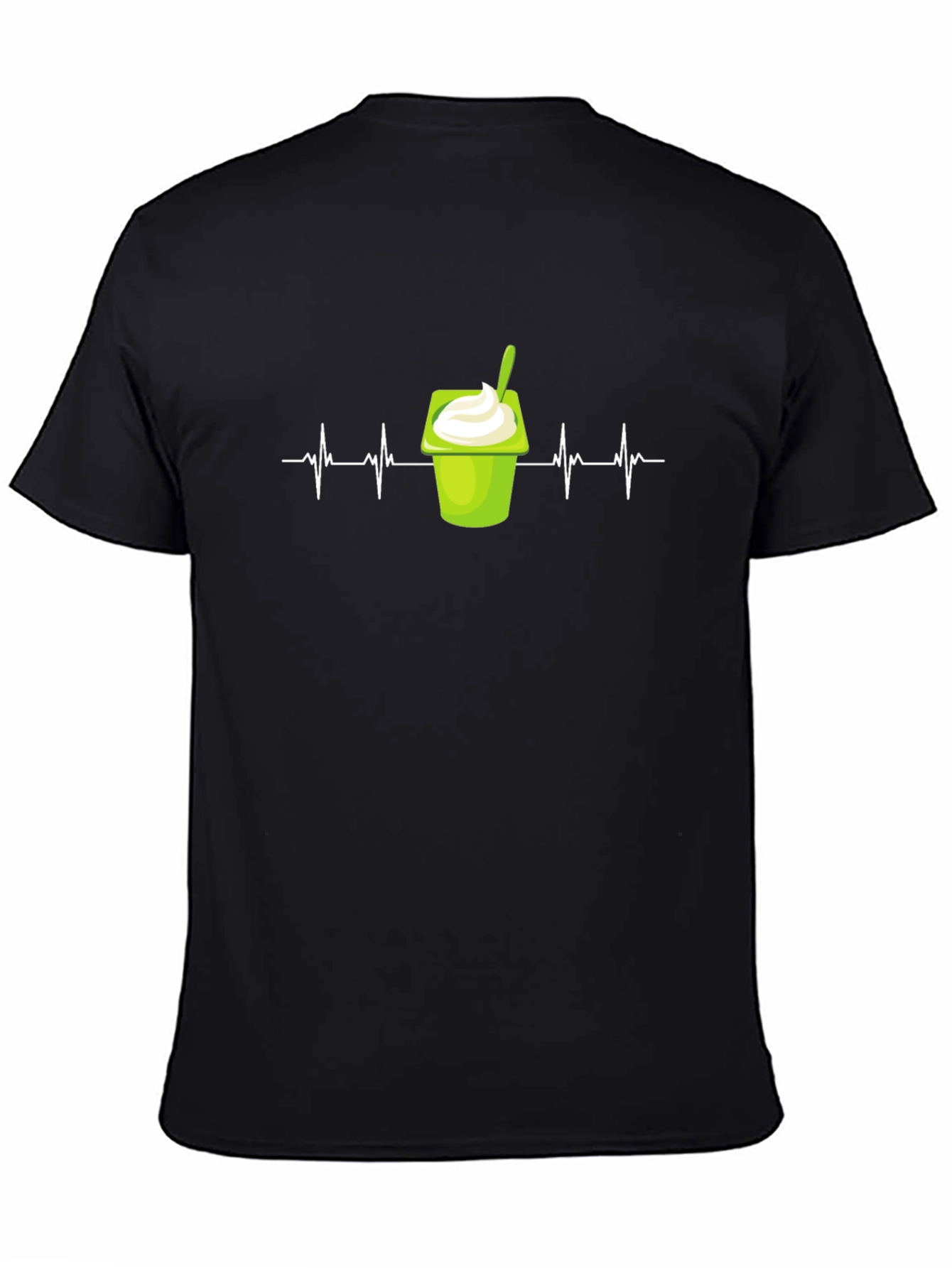 Yogurt Heartbeat T-Shirt - Funny Foodie Tee