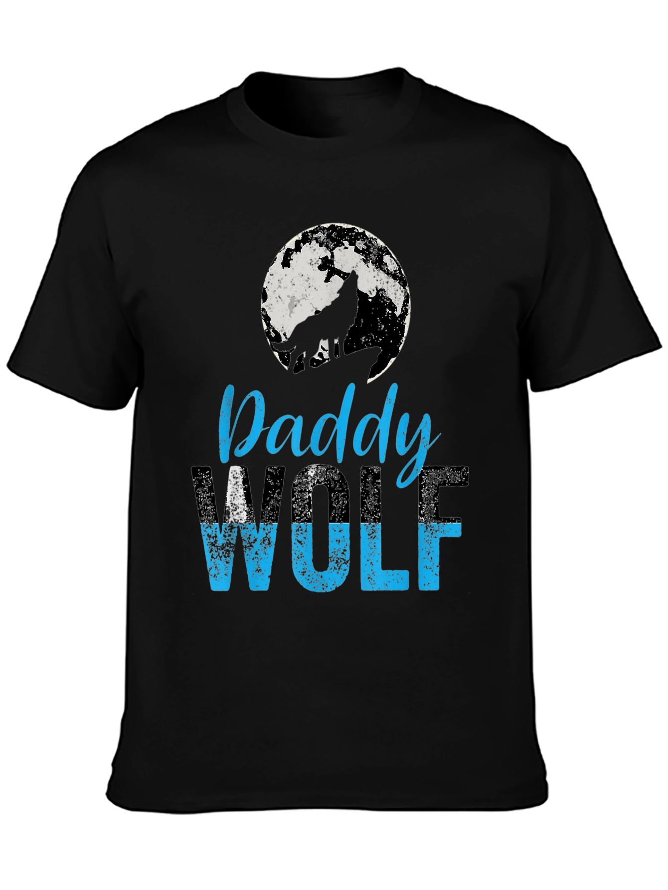 Daddy Wolf Graphic T-Shirt