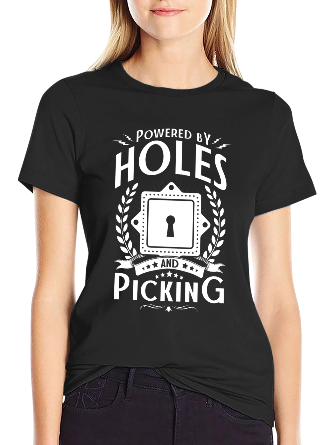 Powered by Holes and Picking T-Shirt