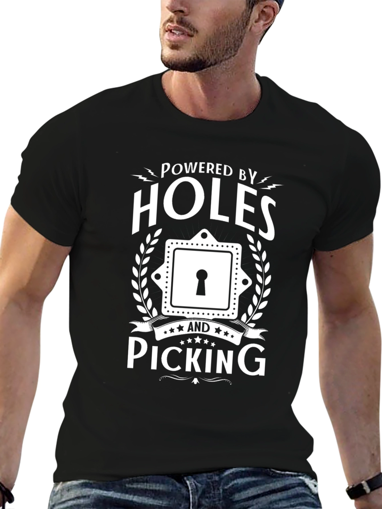 Powered by Holes and Picking T-Shirt