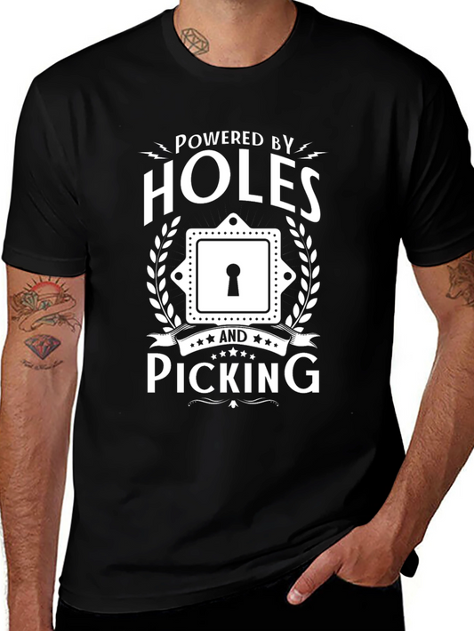 Powered by Holes and Picking T-Shirt