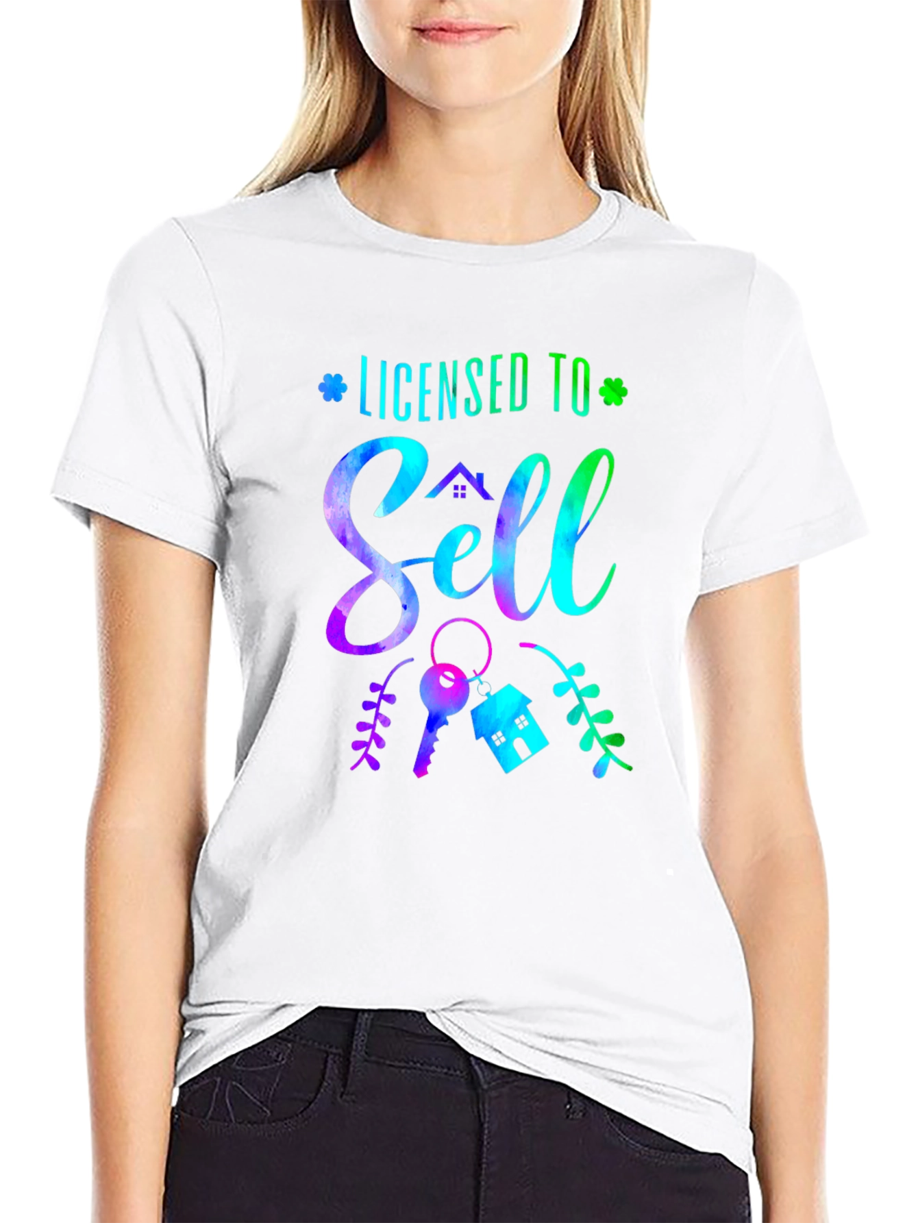 Licensed to Sell T-Shirt Realtor Real Estate Agent