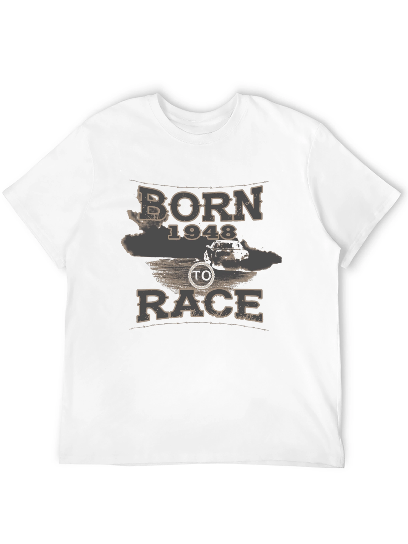 Born 1948 To Race Graphic Tee