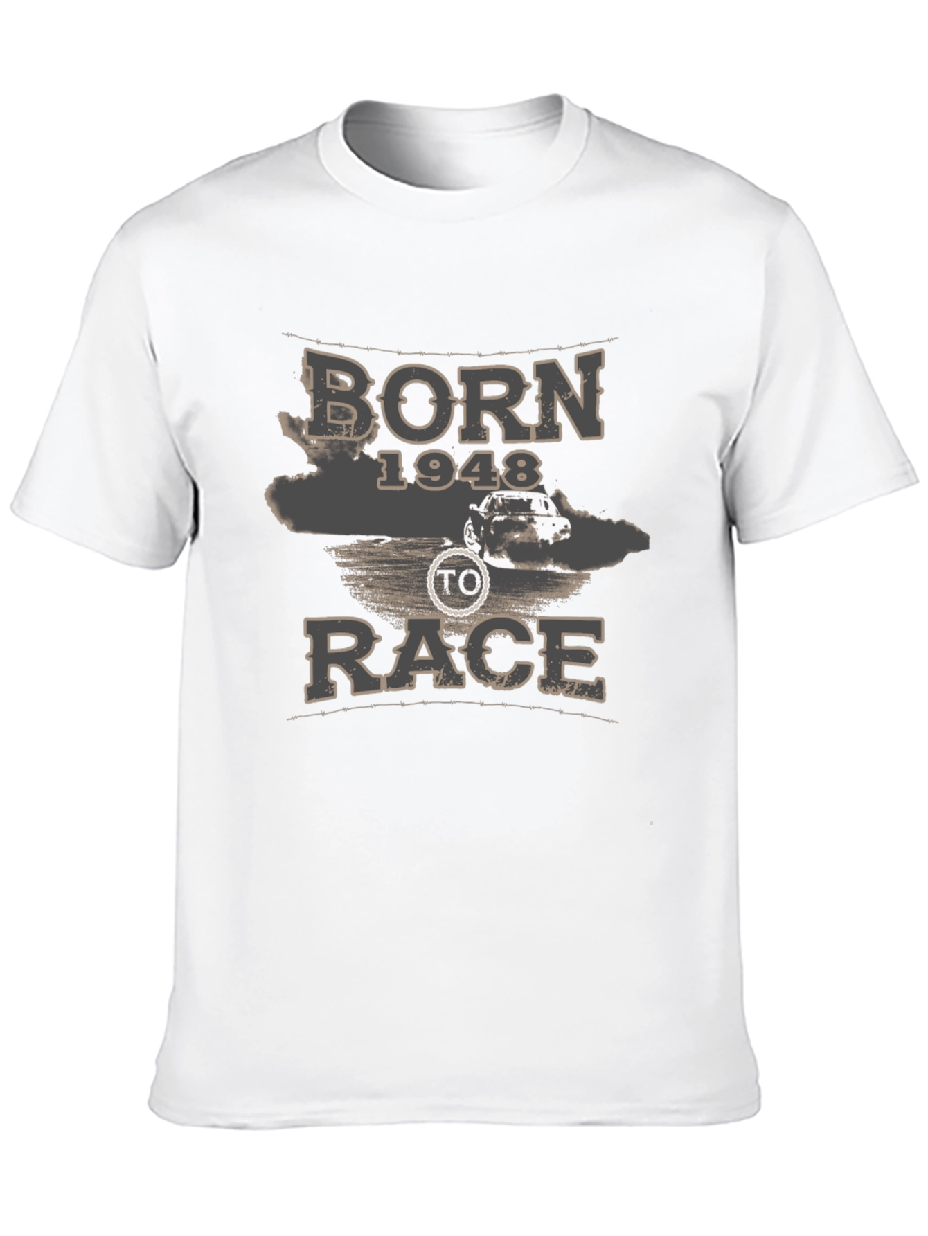 Born 1948 To Race Graphic Tee