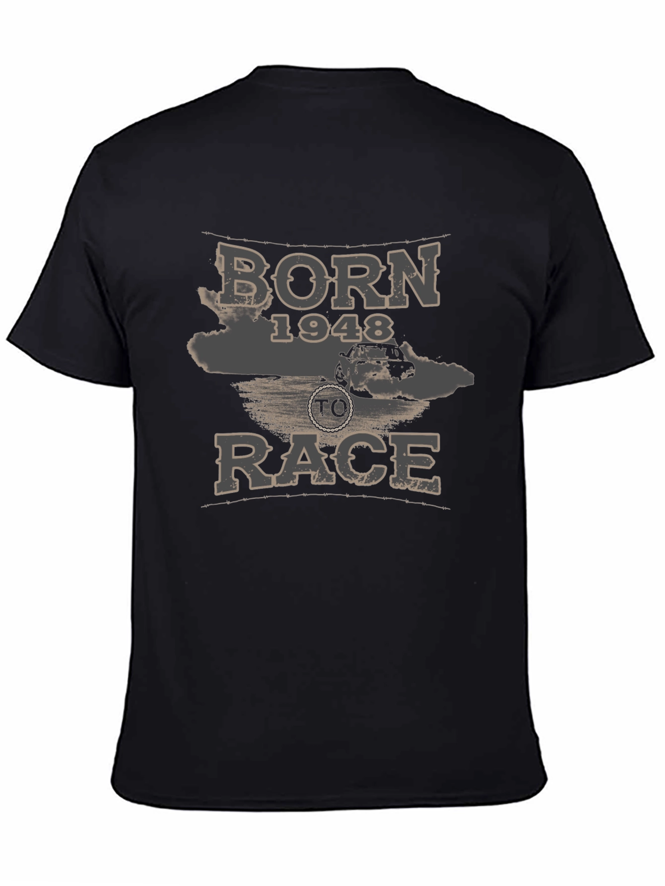 Born 1948 To Race Graphic Tee