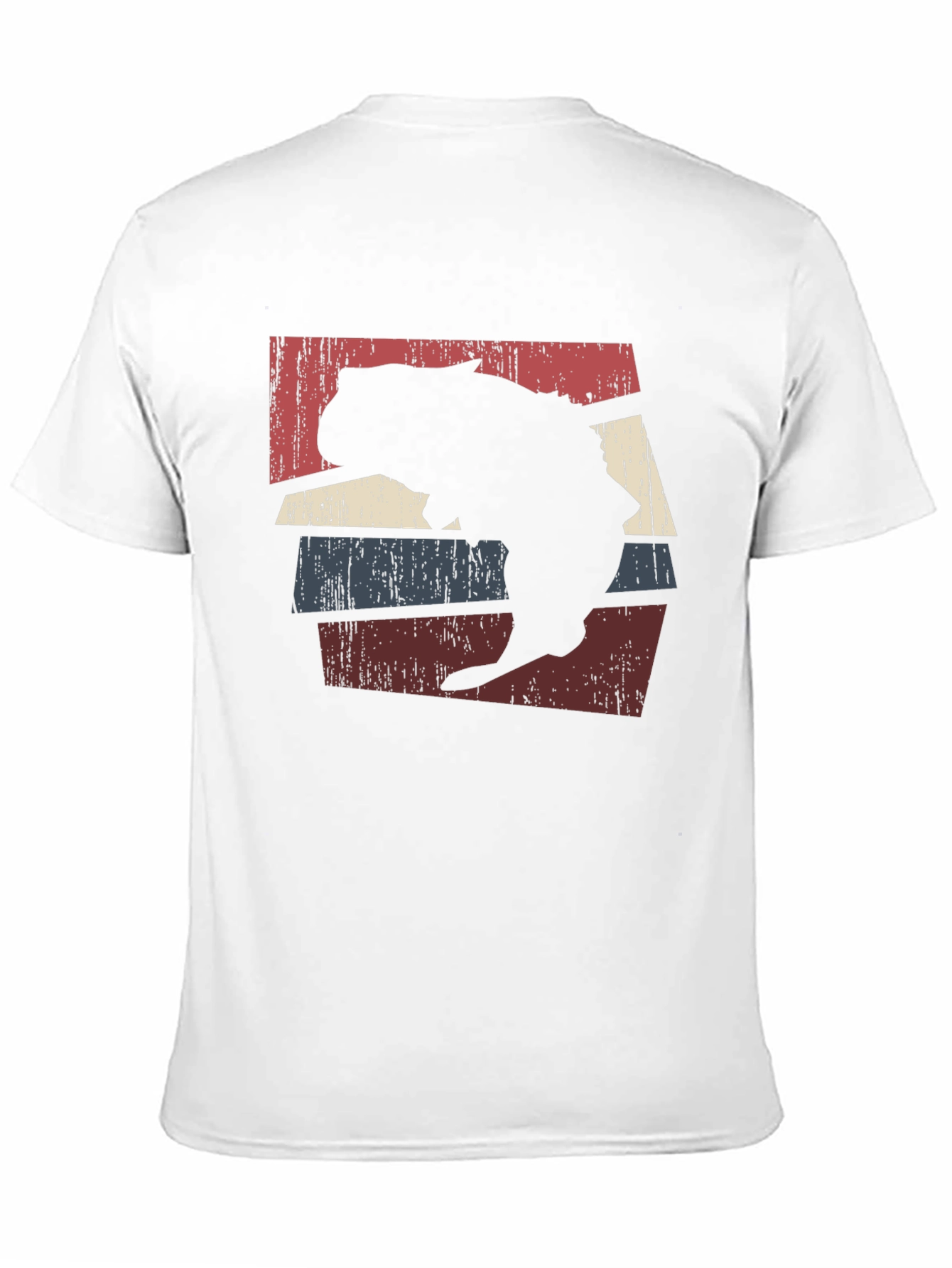 Retro Wombat Silhouette Graphic Tee