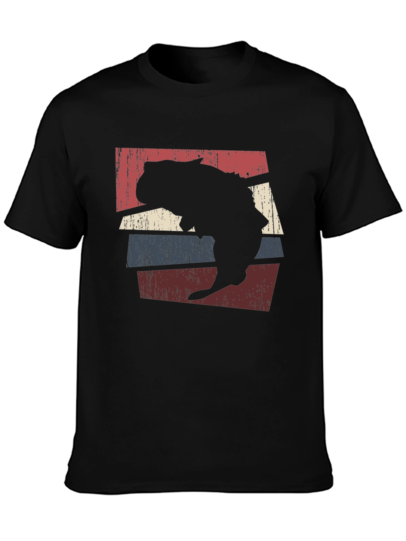 Retro Wombat Silhouette Graphic Tee
