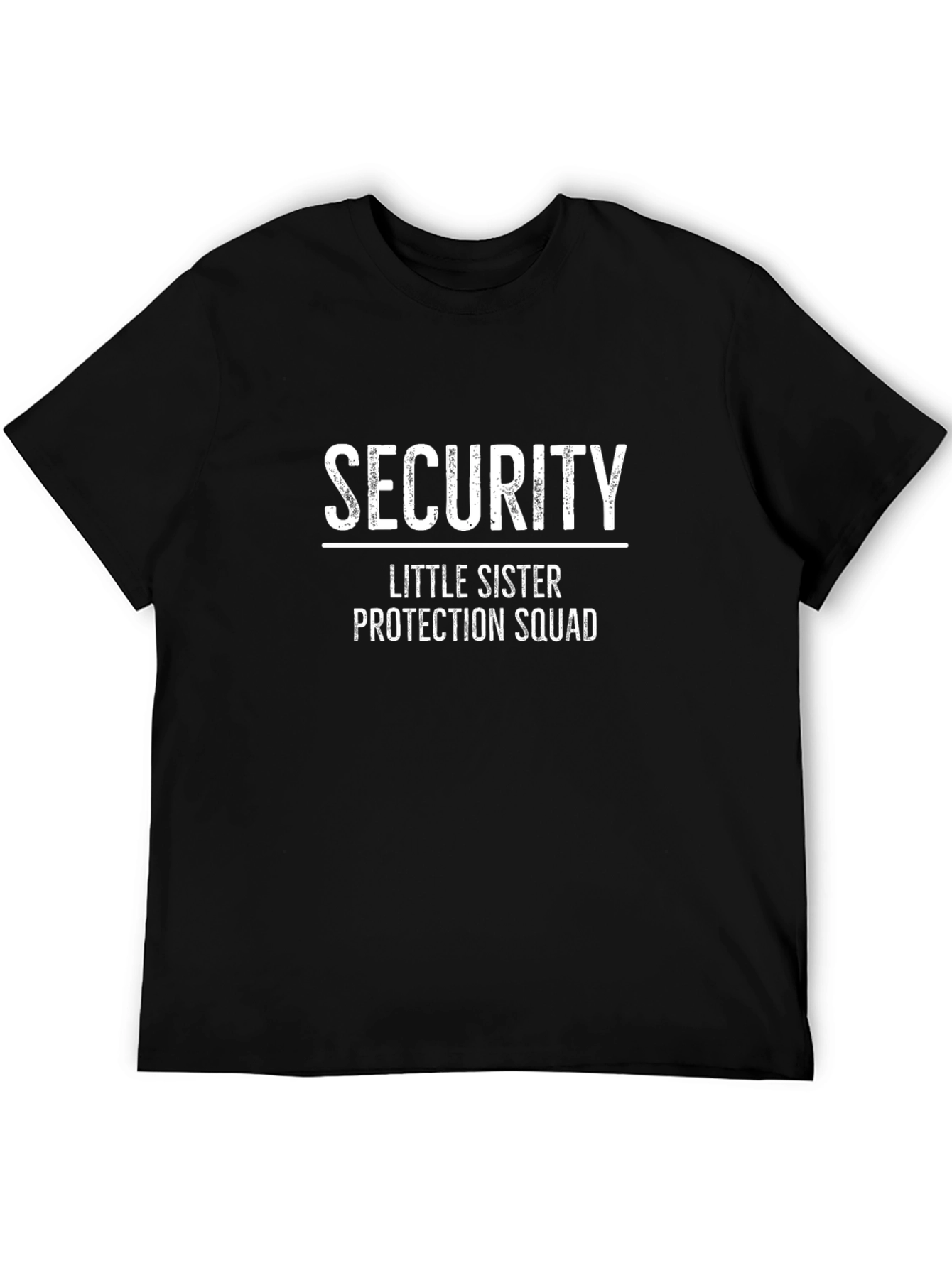Security Little Sister Protection Squad T-Shirt