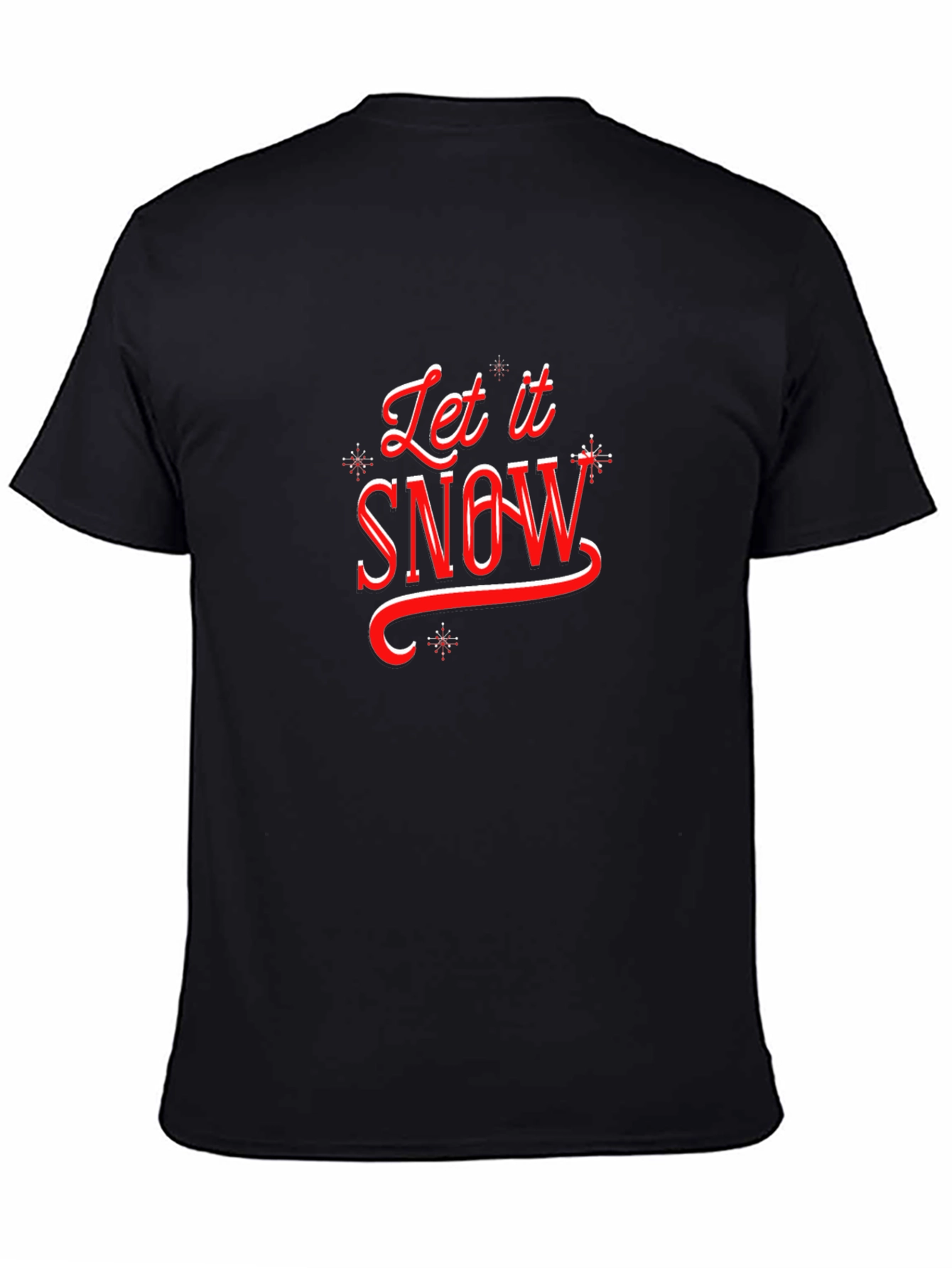 Let it Snow Holiday T-Shirt - Festive Christmas Tee