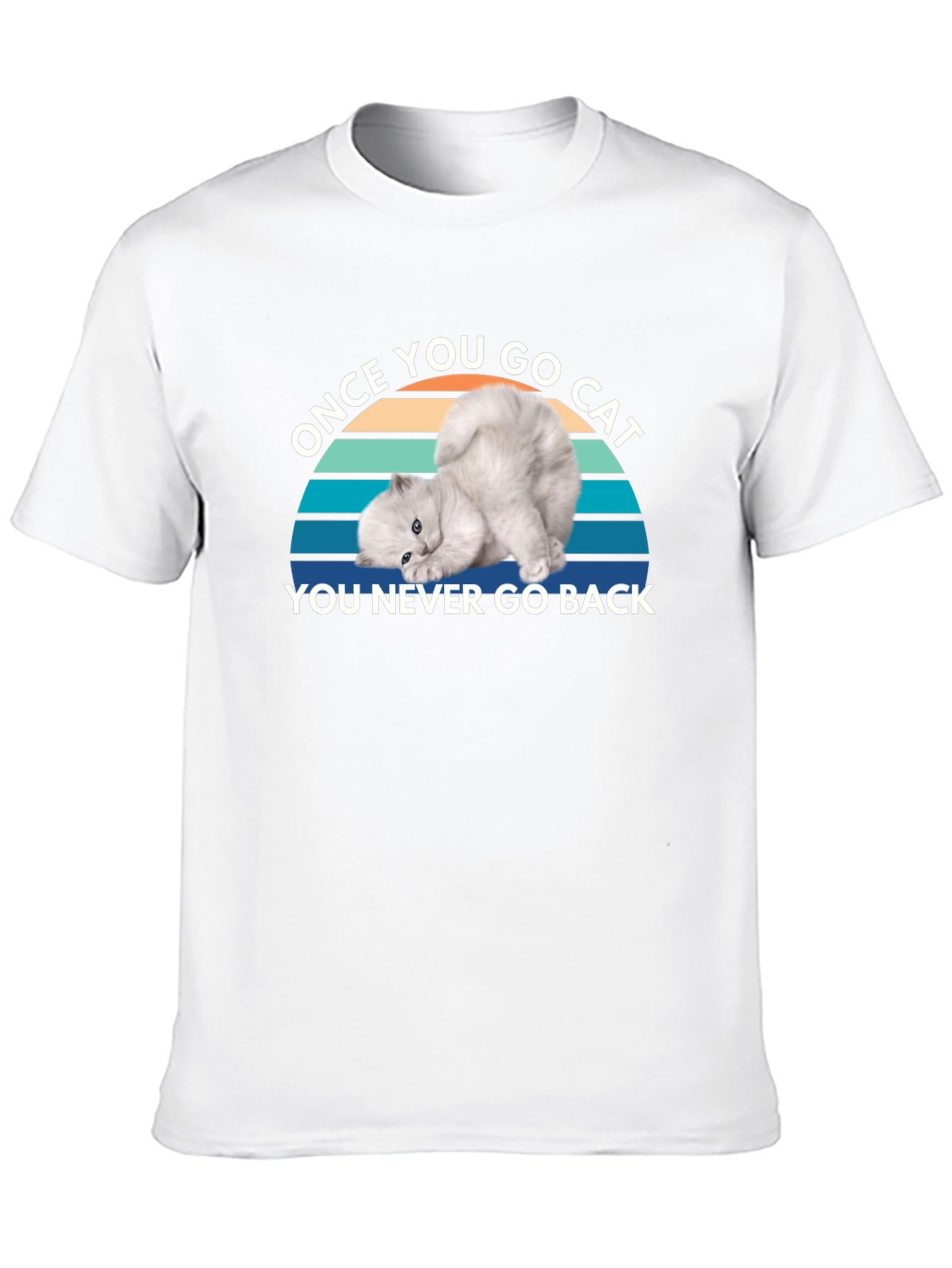Once You Go Cat Black T-Shirt