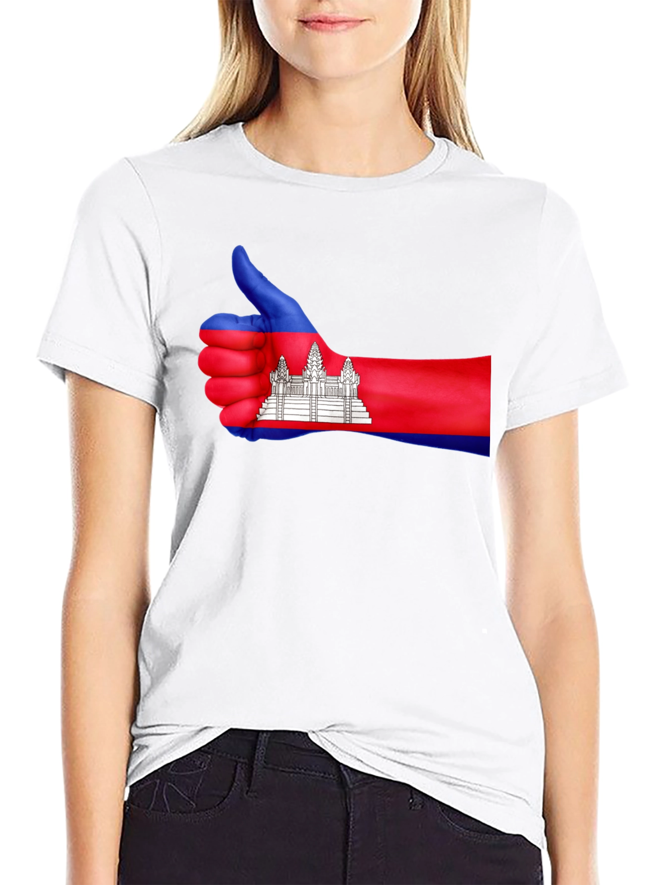 Cambodia Thumbs Up T-Shirt