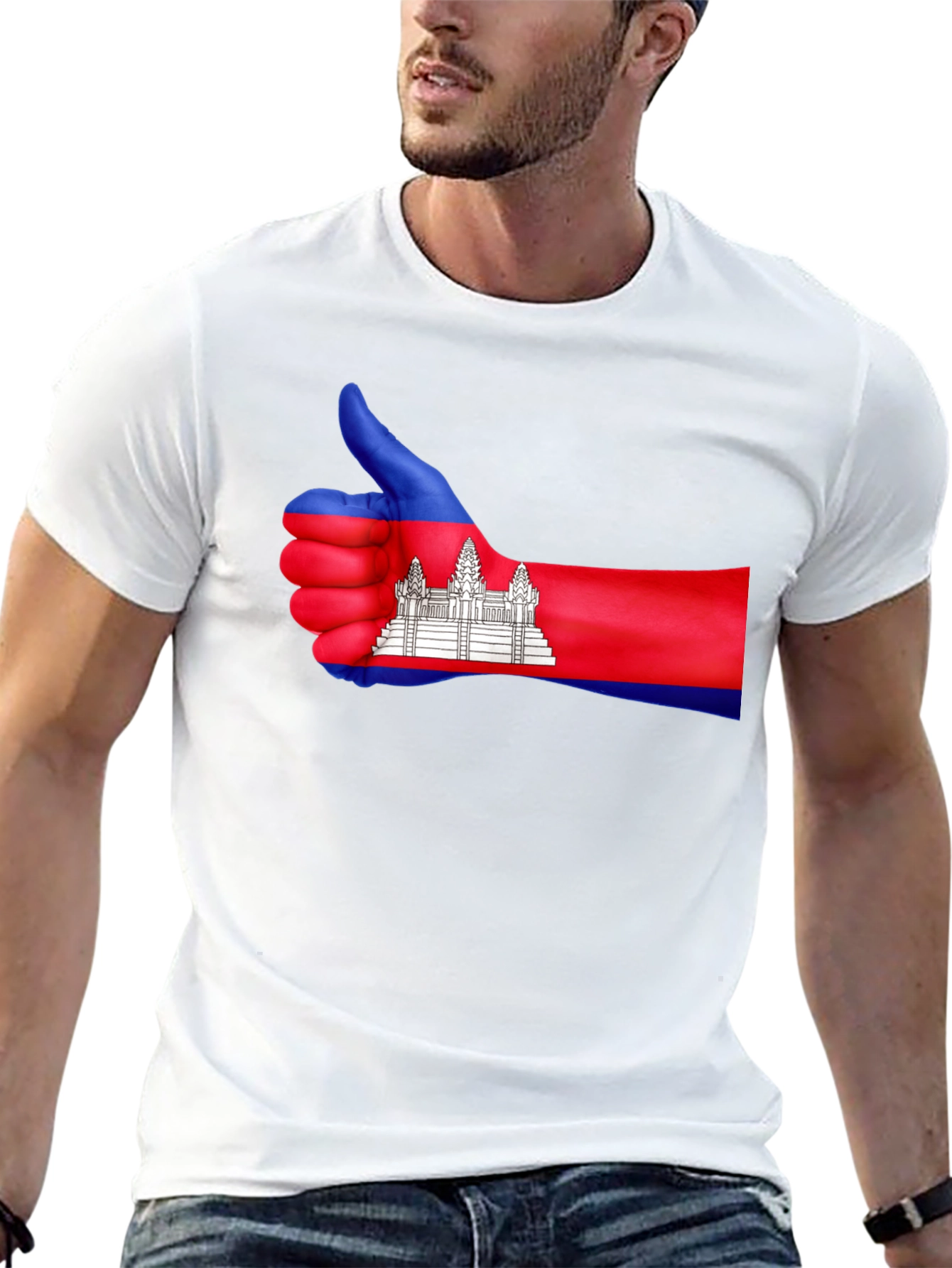 Cambodia Thumbs Up T-Shirt