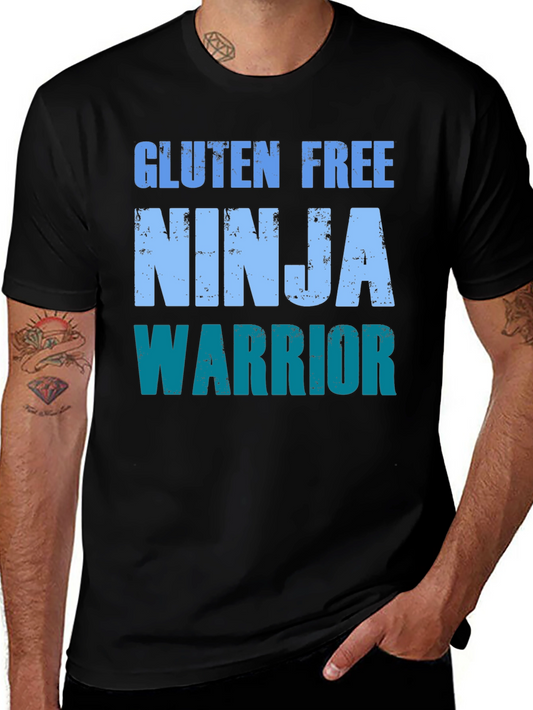Gluten Free Ninja Warrior Novelty T-Shirt