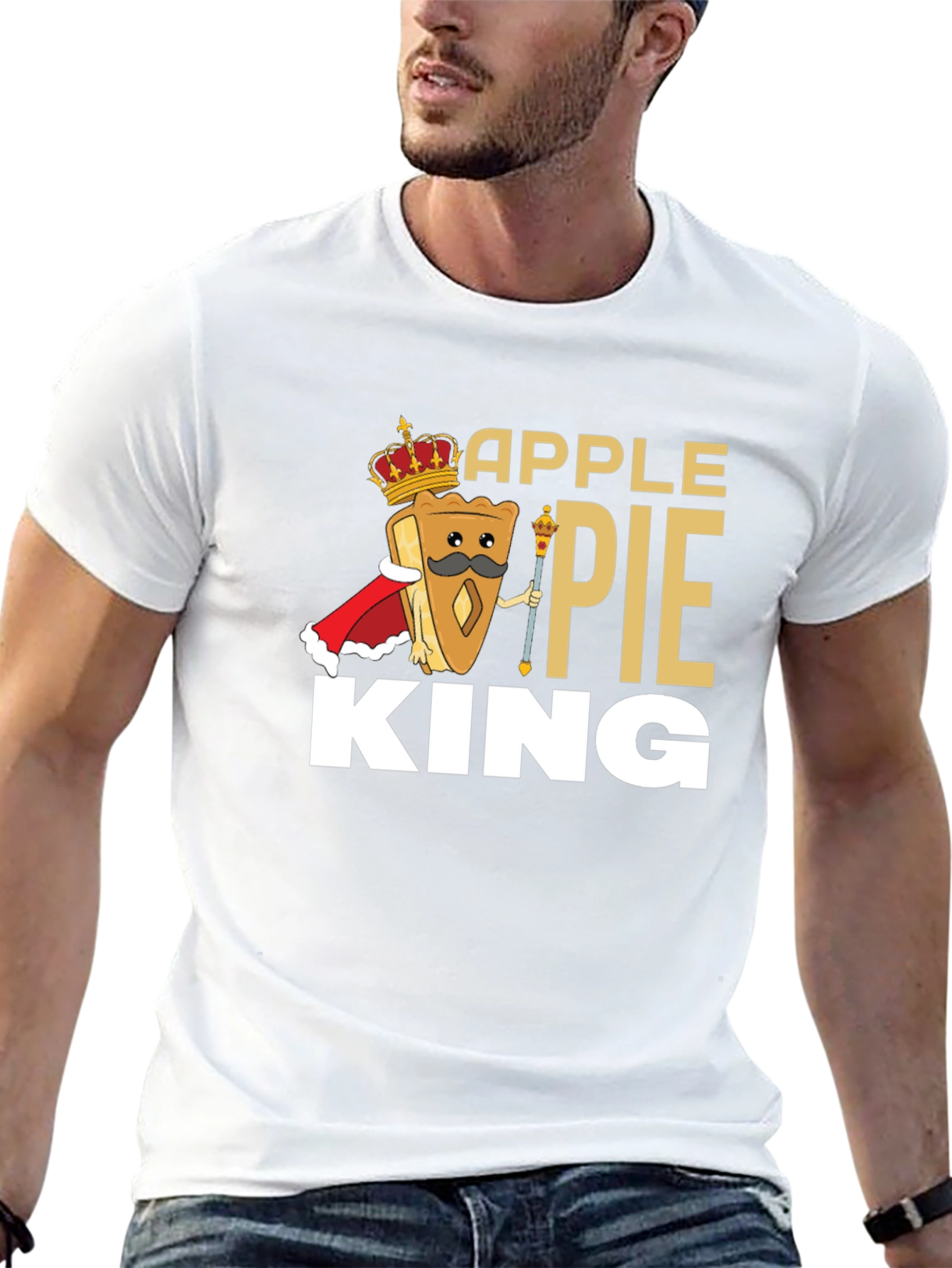Apple Pie King Graphic T-Shirt