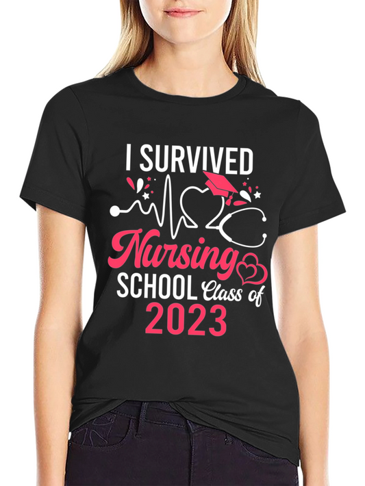 Nursing School Survivor 2023 T-Shirt