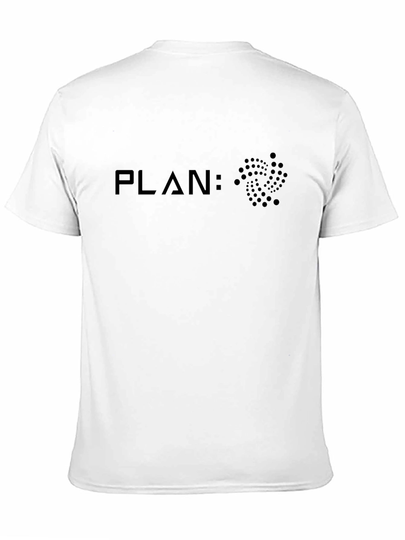 Plan: IOTA Black T-Shirt - Modern Crypto Design