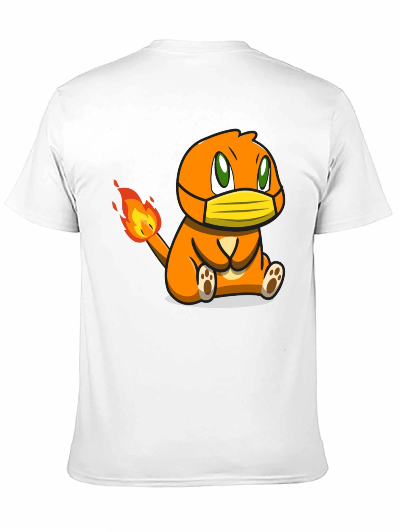 Charmander Mask Graphic Tee - Unisex
