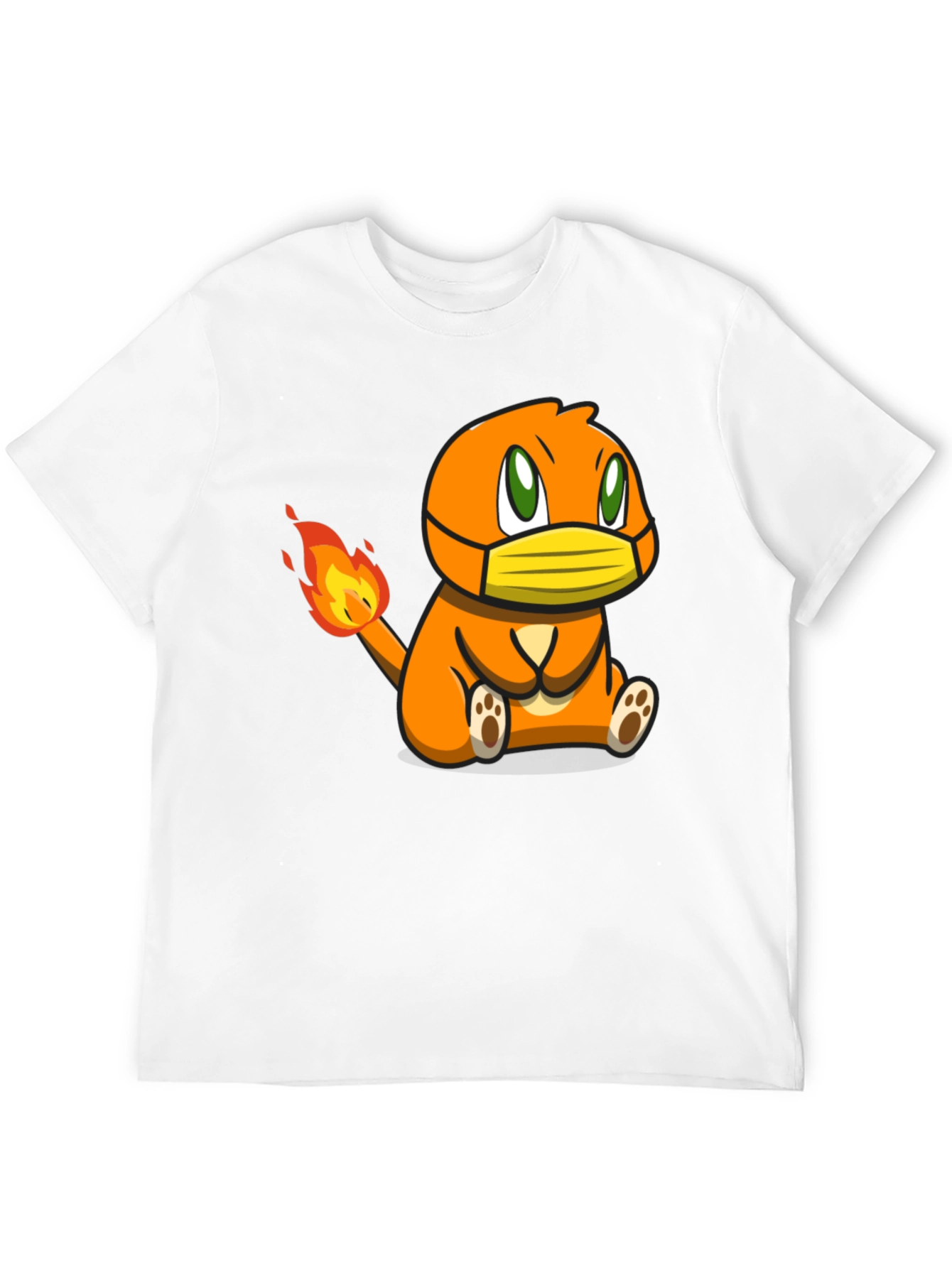 Charmander Mask Graphic Tee - Unisex