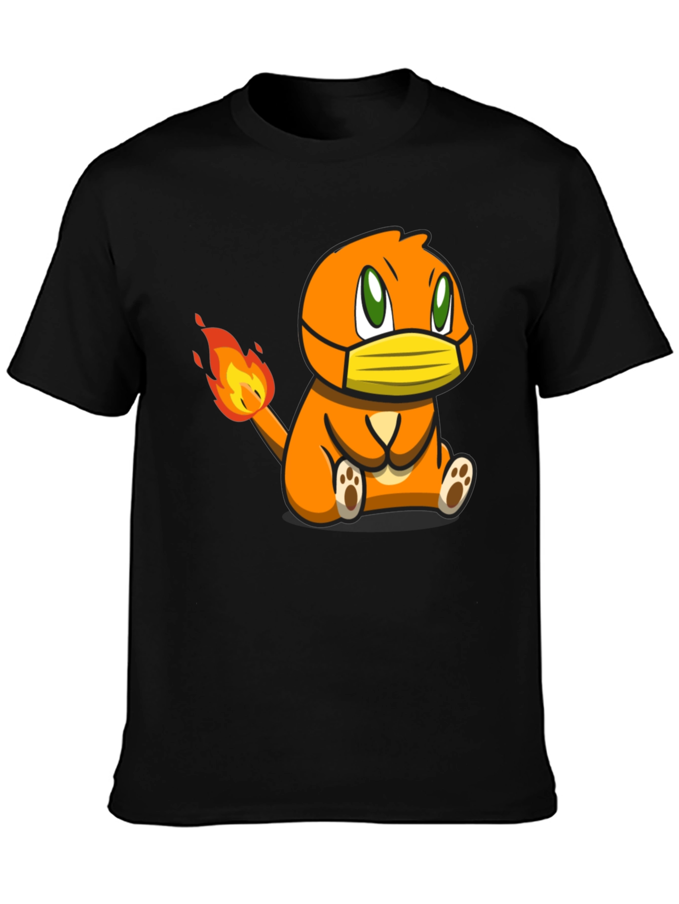 Charmander Mask Graphic Tee - Unisex