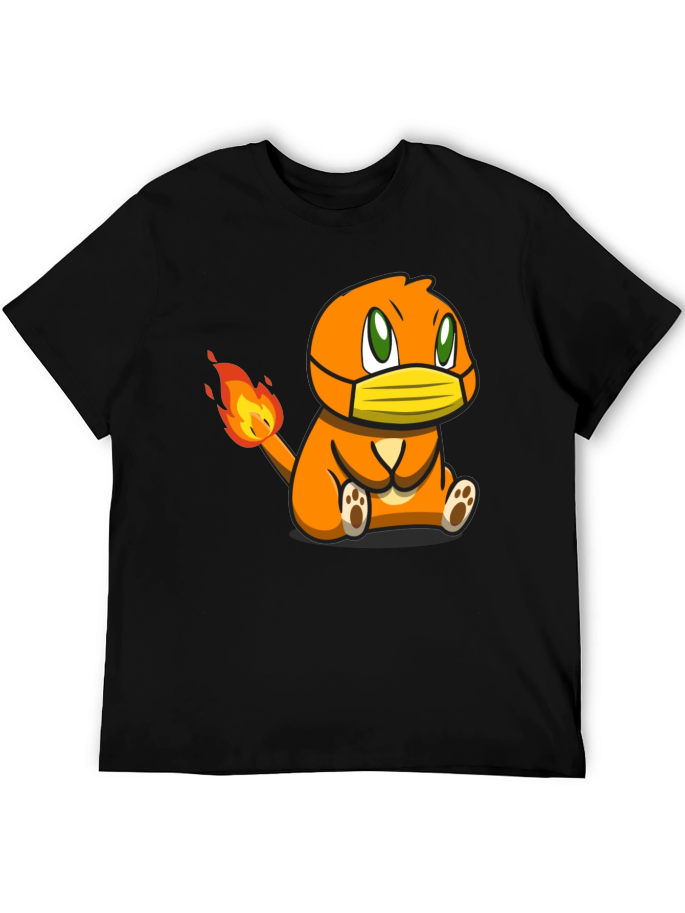 Charmander Mask Graphic Tee - Unisex