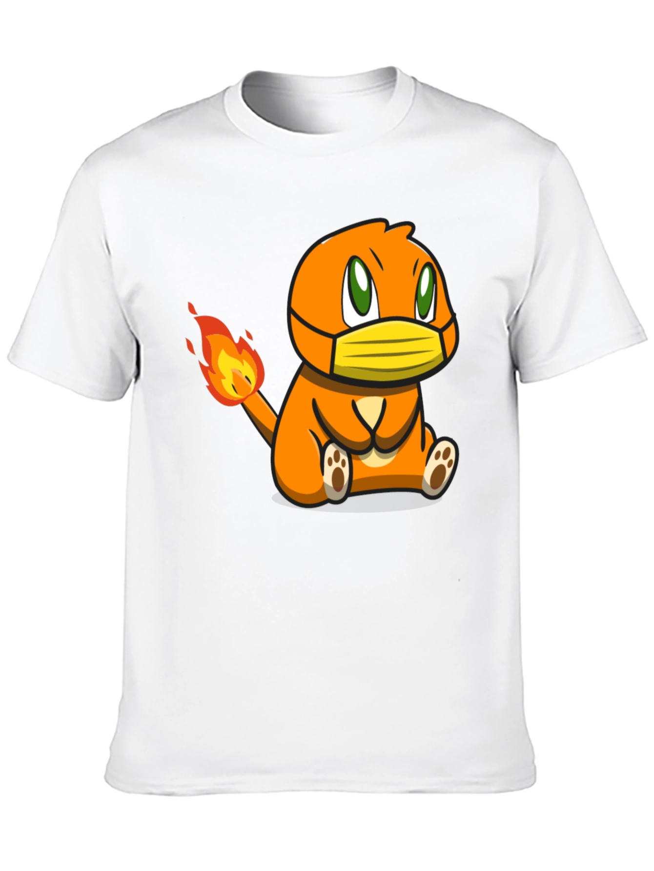 Charmander Mask Graphic Tee - Unisex
