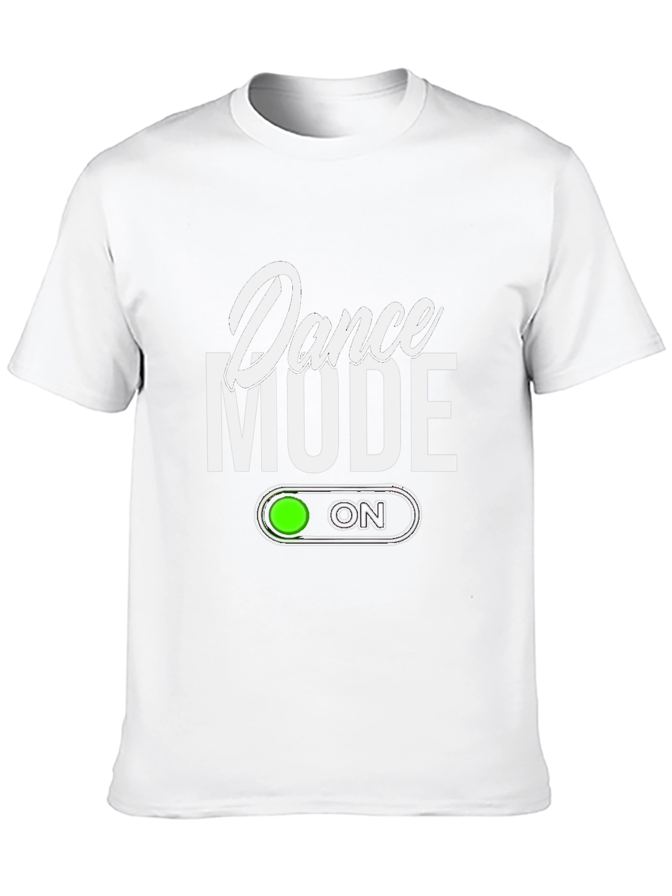 Dance Mode On Black T-Shirt