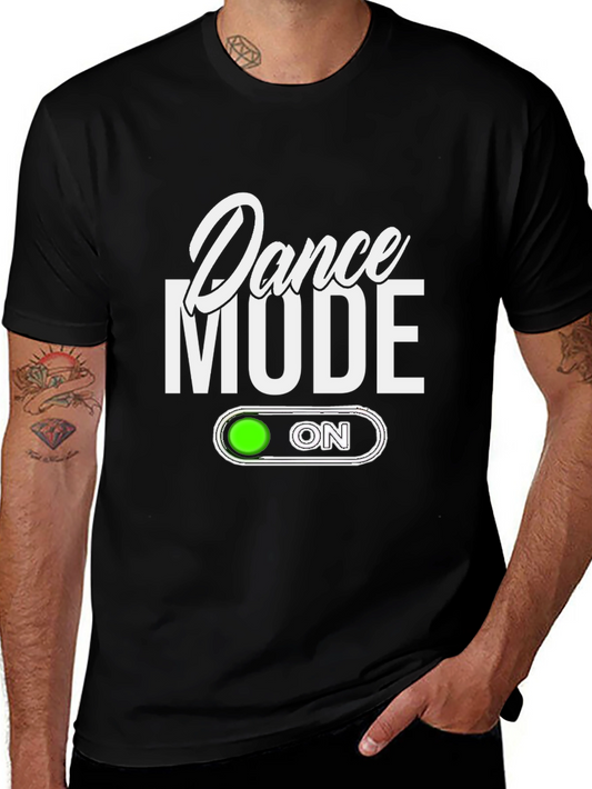 Dance Mode On Black T-Shirt