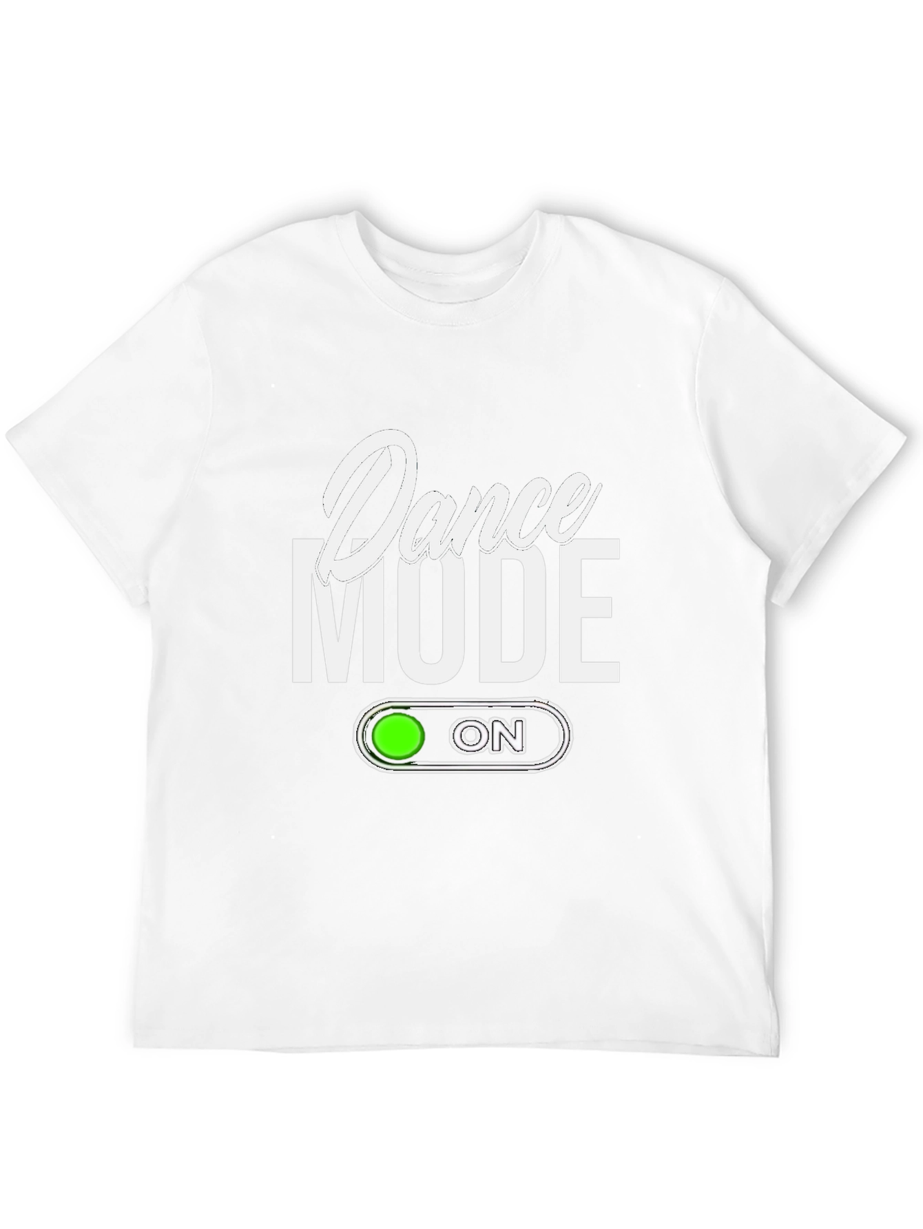 Dance Mode On Black T-Shirt
