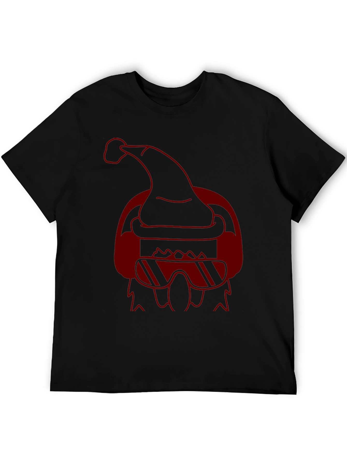 Cool Santa Graphic Tee - Holiday Style