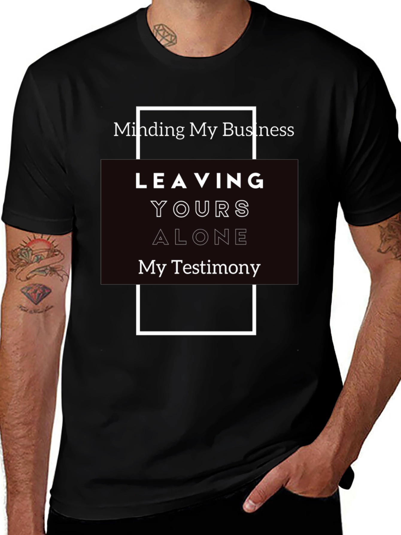 Minding My Business Graphic Tee