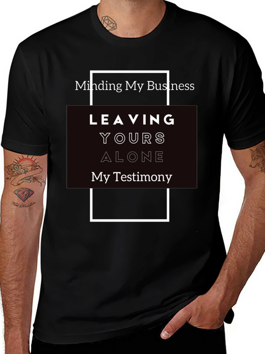 Minding My Business Graphic Tee
