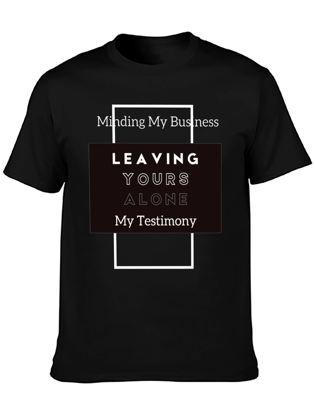 Minding My Business Graphic Tee