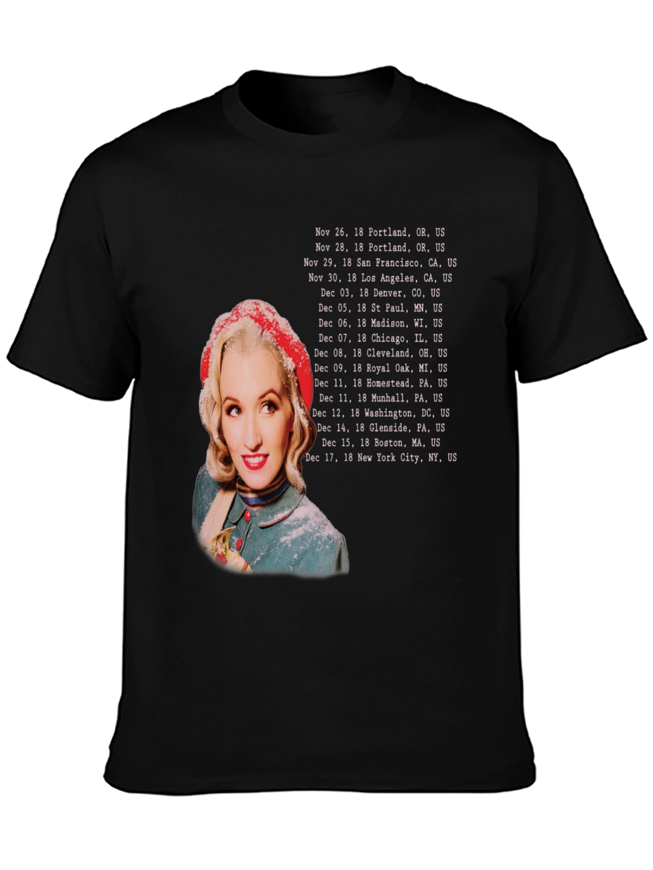 Holiday Tour T-Shirt