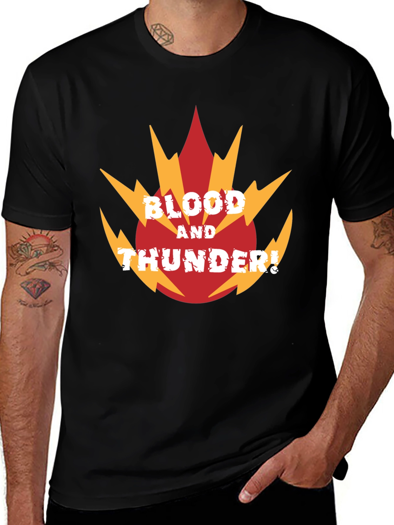 Blood and Thunder Graphic T-Shirt