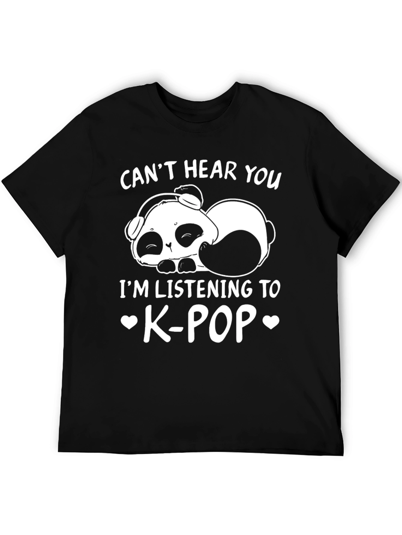 K-Pop Panda Graphic Tee