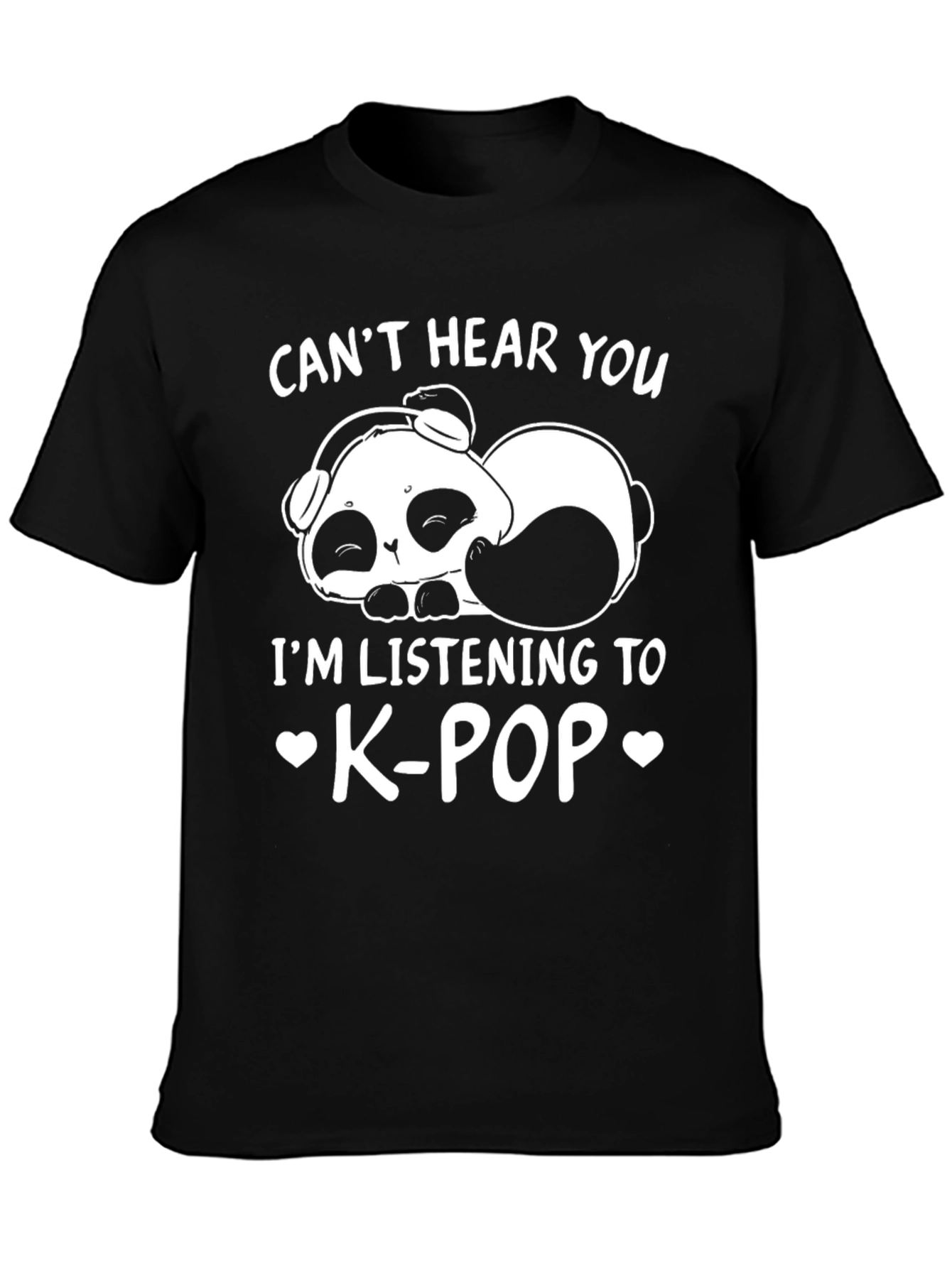 K-Pop Panda Graphic Tee