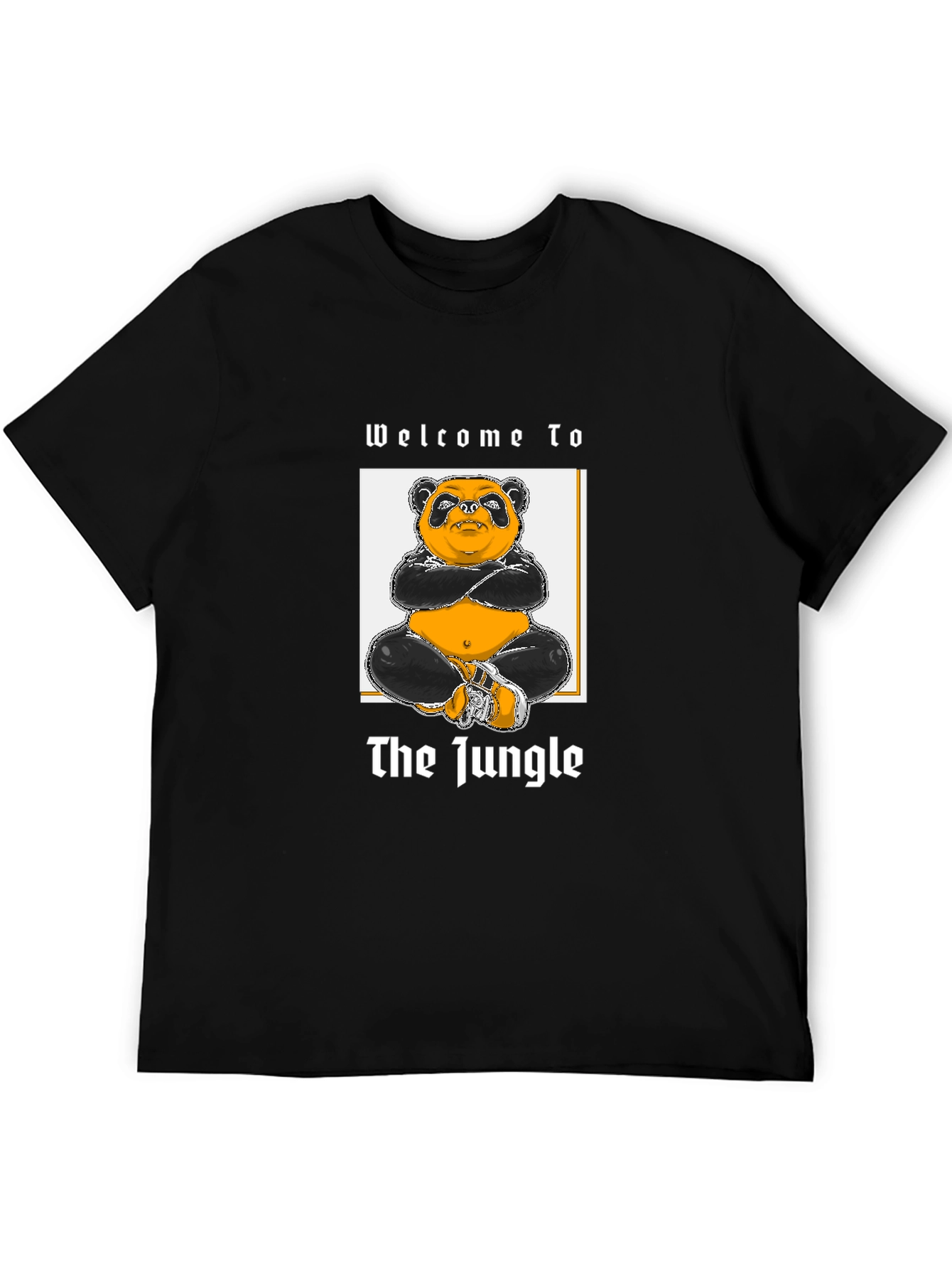Welcome To The Jungle Panda Graphic Tee