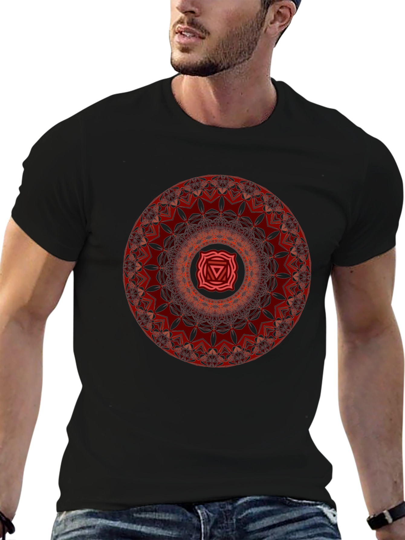 Root Chakra Mandala T-Shirt