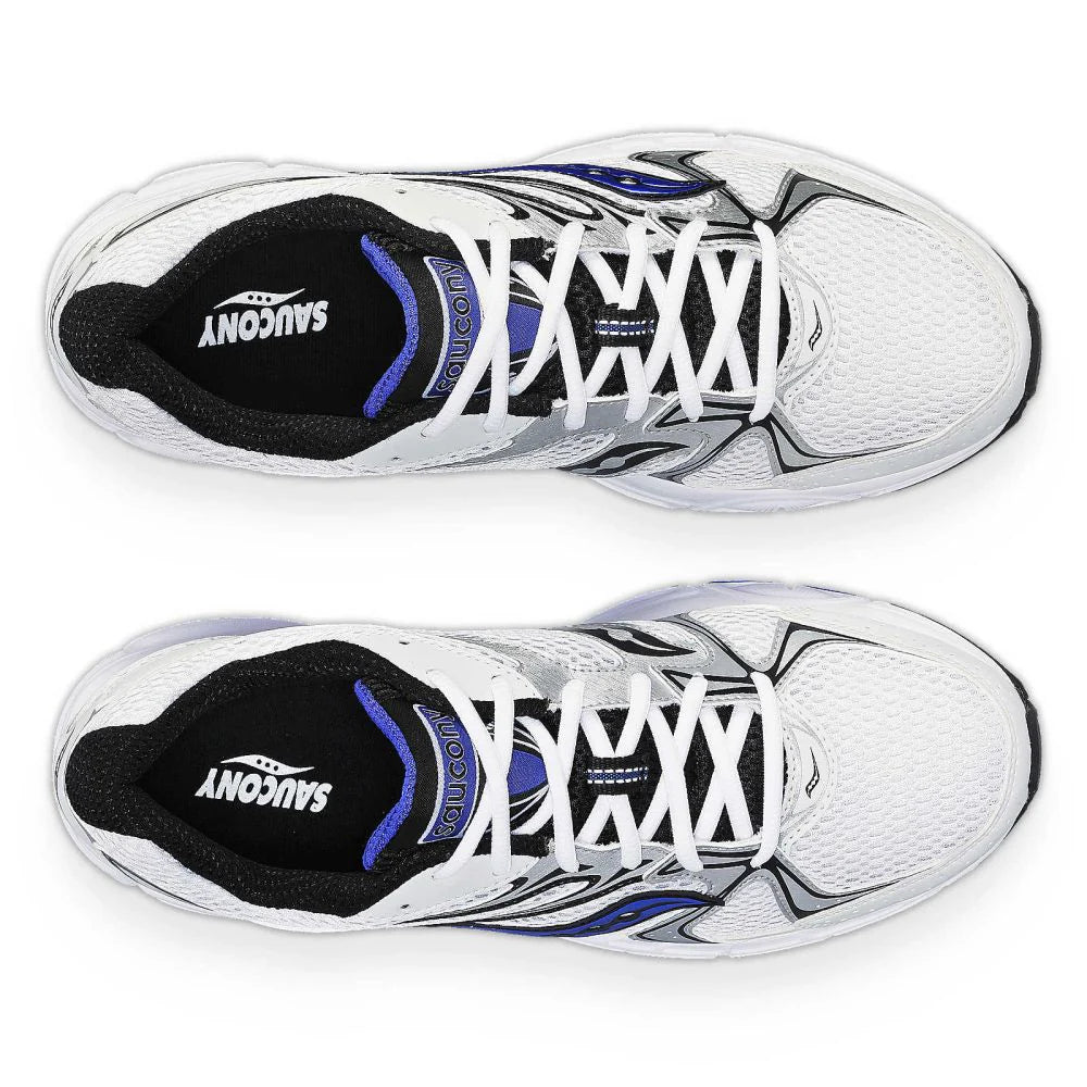 Saucony Ride Millennium in White/Royal