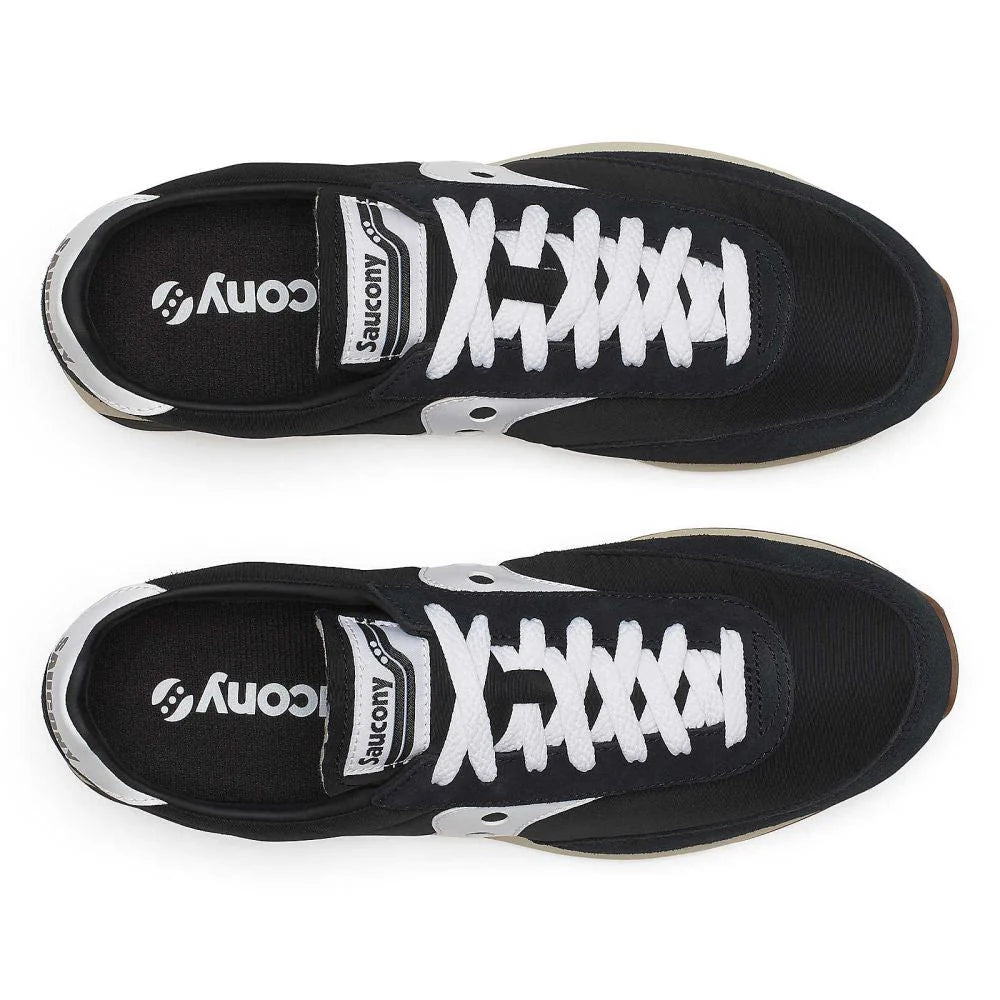 Saucony Trainer 80 in Black/White