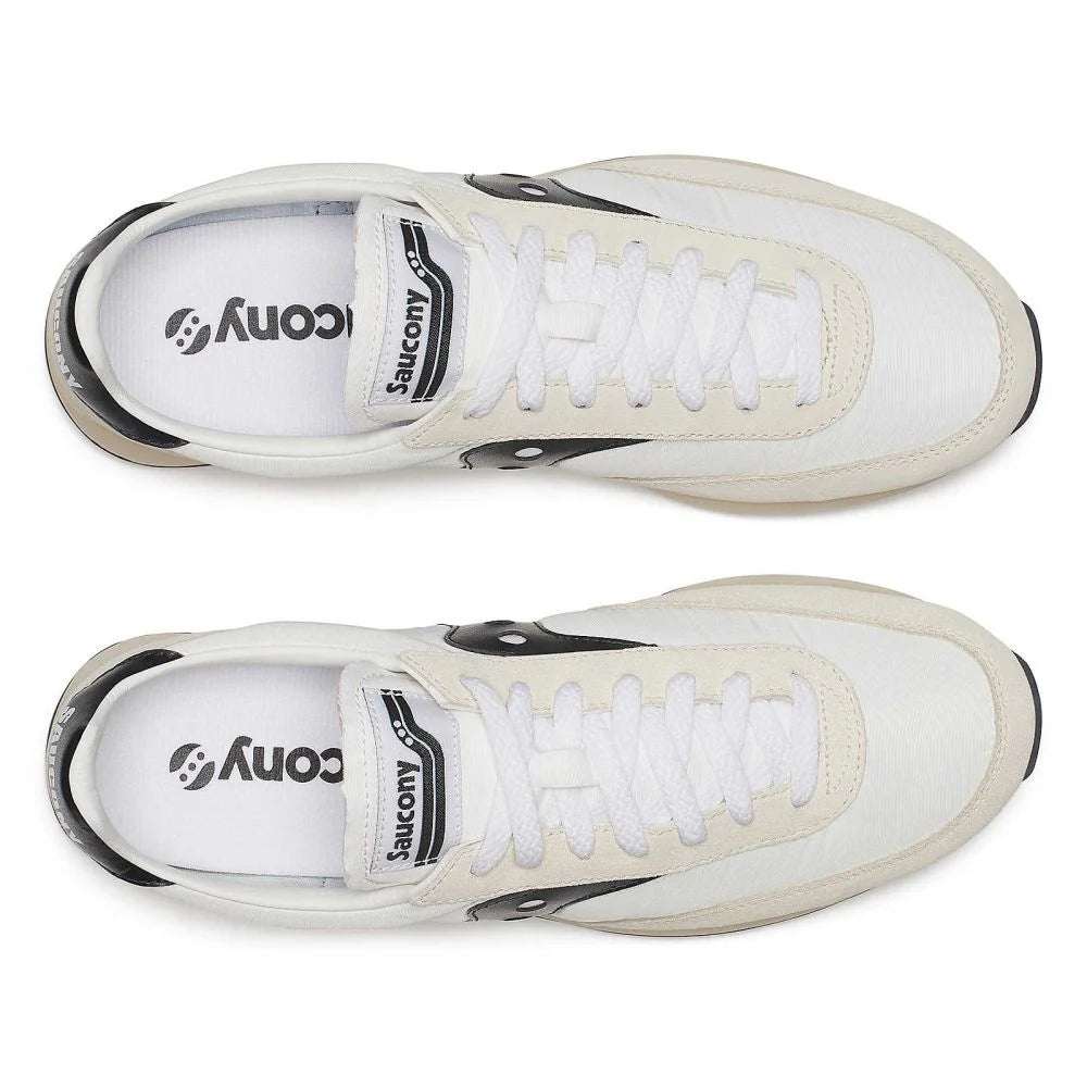Saucony Trainer 80 in White/Black