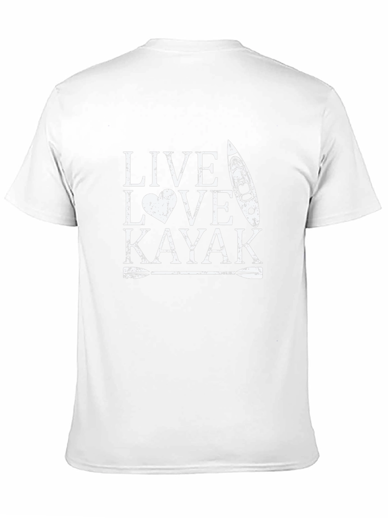 Live Love Kayak Graphic T-Shirt