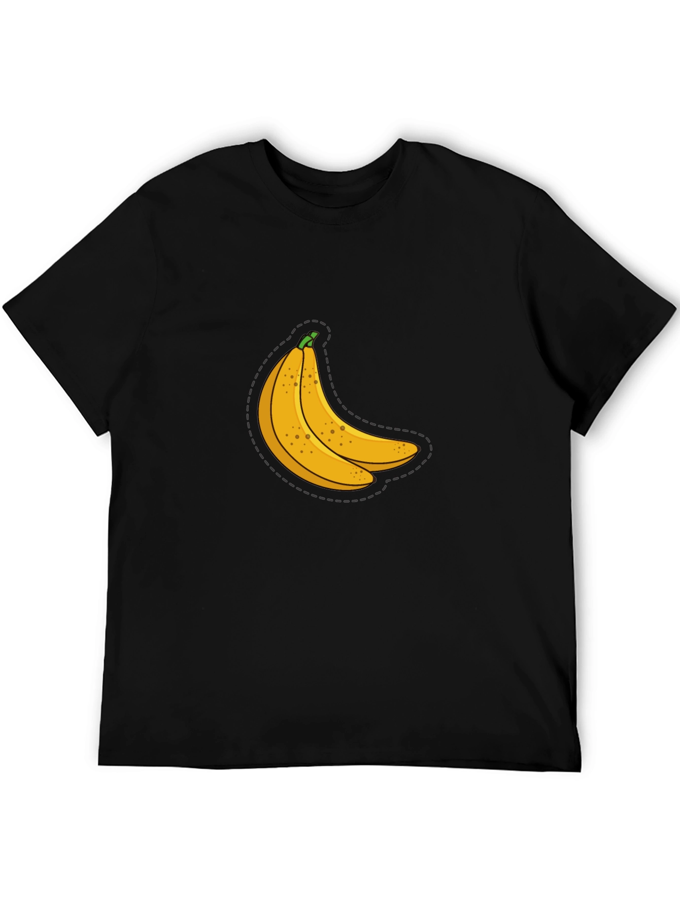 Banana Graphic Tee - Stylish Black T-Shirt