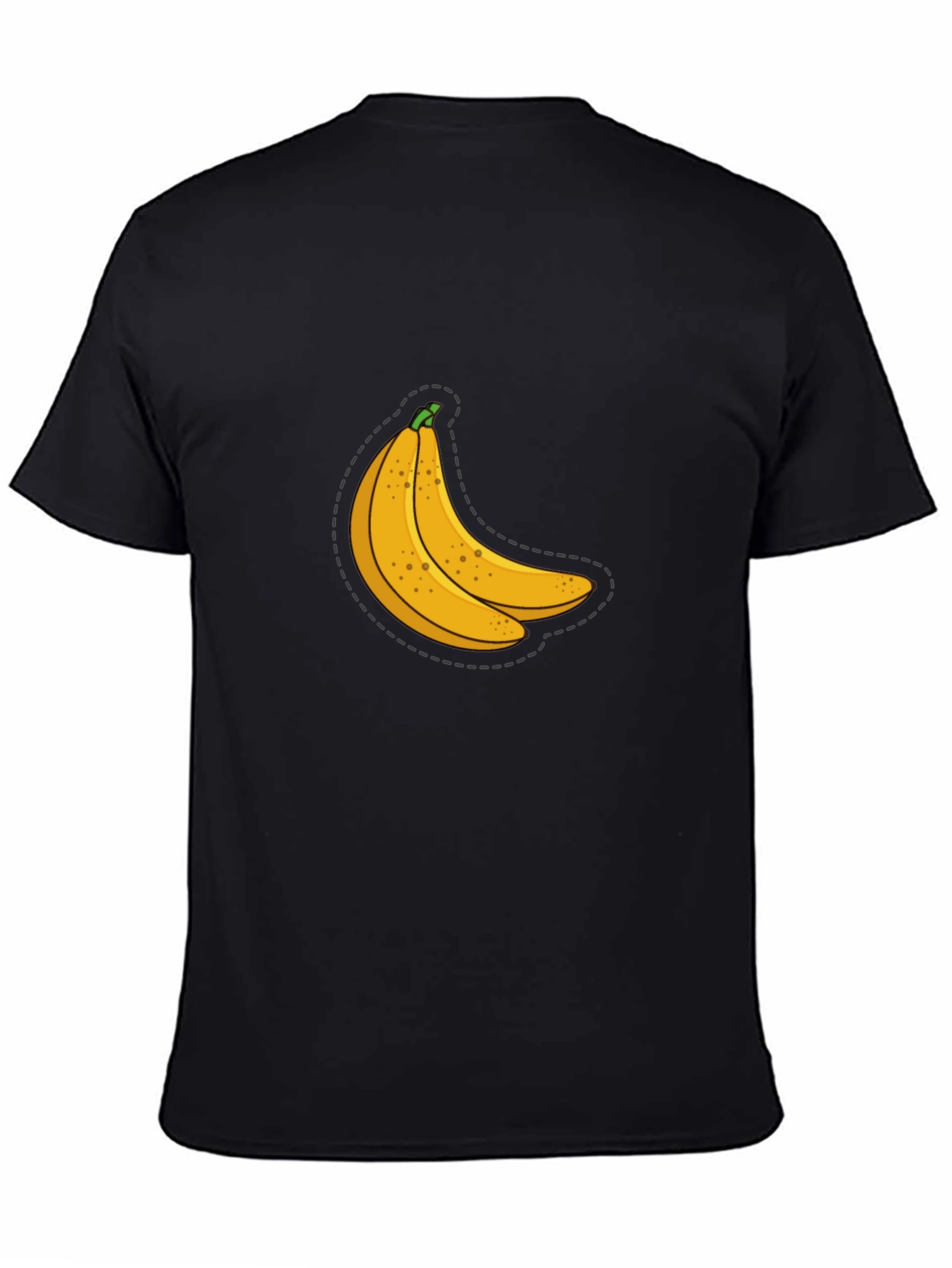 Banana Graphic Tee - Stylish Black T-Shirt