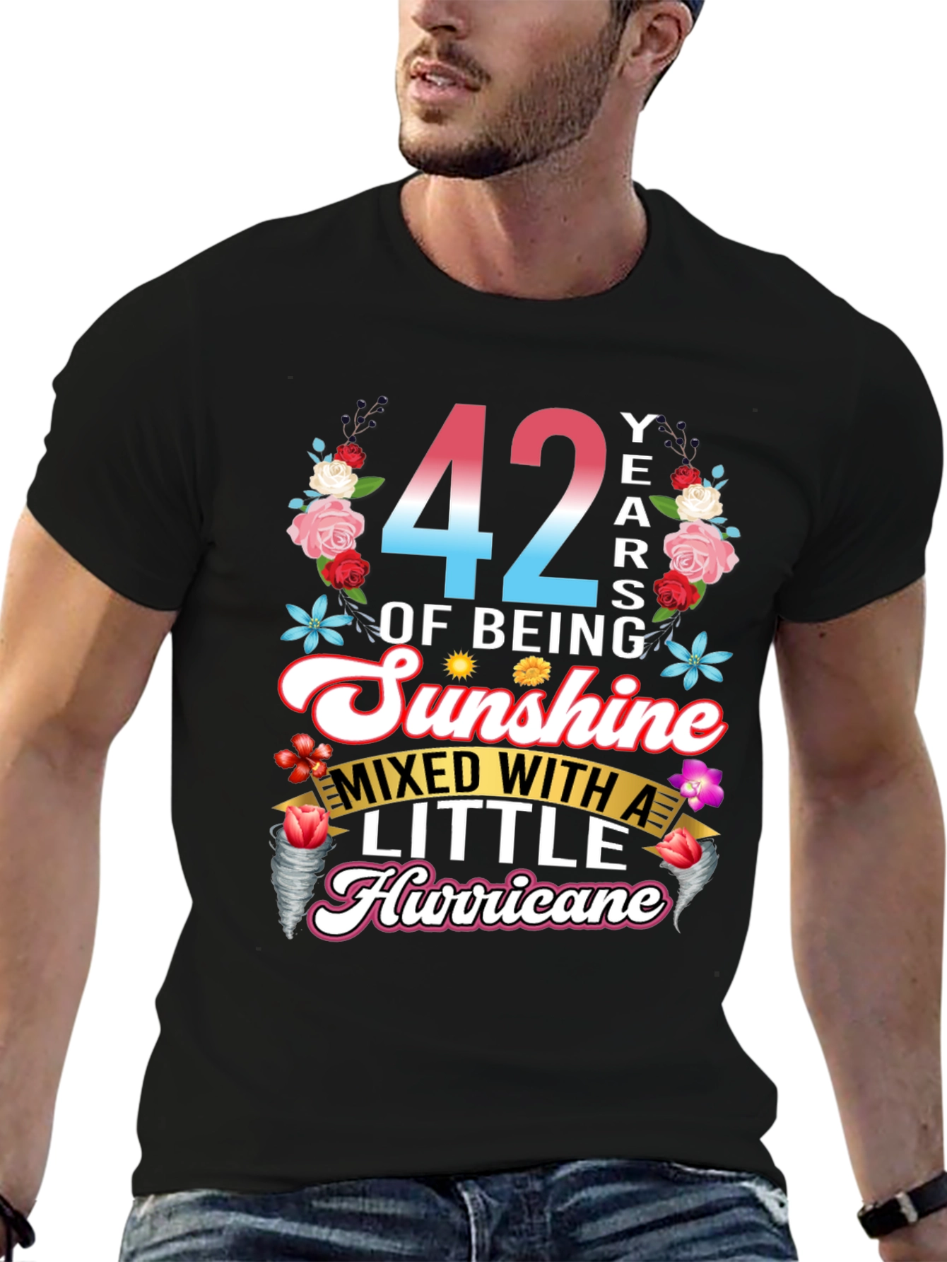 42 Years of Sunshine & Hurricane T-Shirt