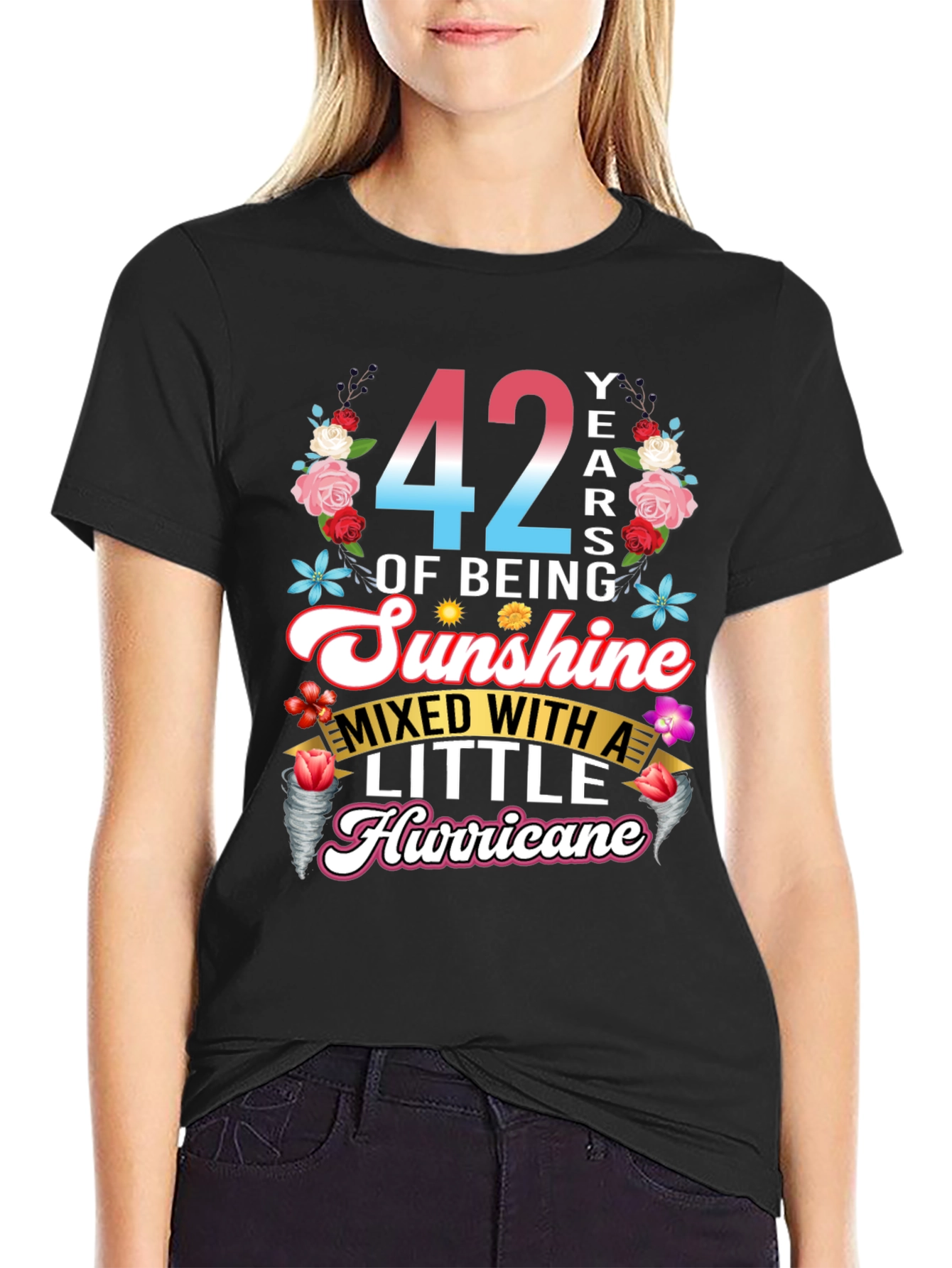 42 Years of Sunshine & Hurricane T-Shirt